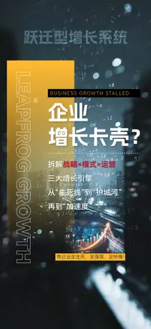 跃迁型增长5海报