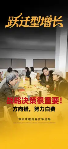 跃迁型增长1-2海报